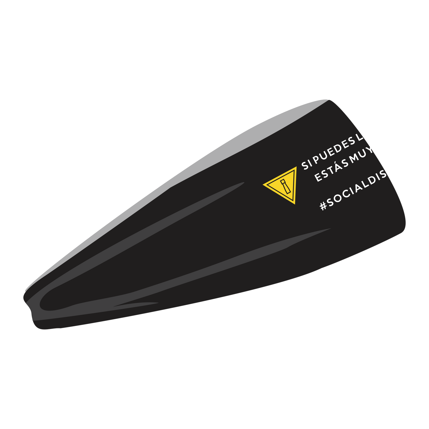 Balaca Social Distancing - Tetes. Balaca deportiva para el control del sudor y el pelo (5903796666524)