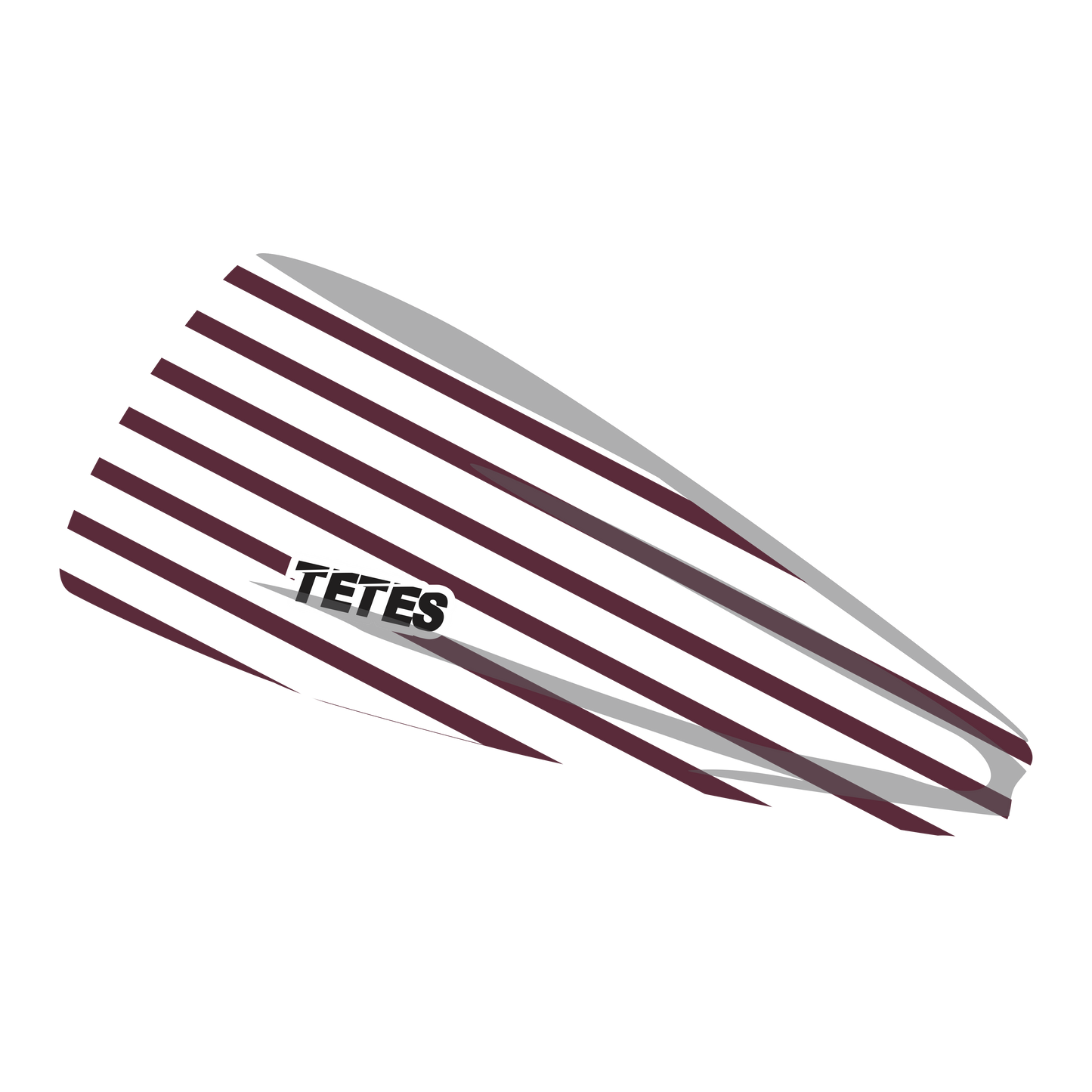 Balaca Pink Stripes - Tetes. Balaca deportiva para el control del sudor (5903664939164)