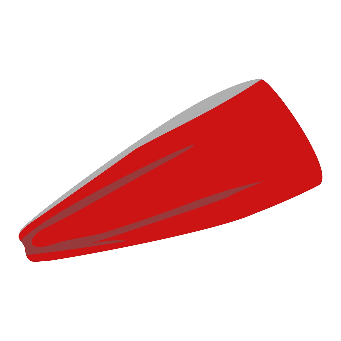 Balaca deportiva Rojo Unicolor para el control del sudor en todos los deportes (4515435315245)